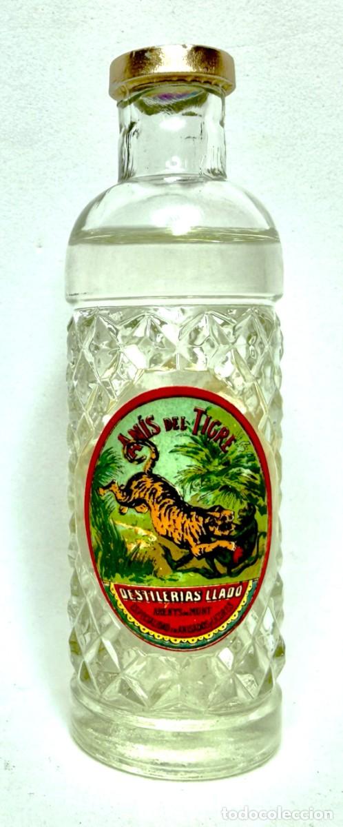 Coleccionismo de vinos y licores: BOTELLIN ANIS DEL TIGRE