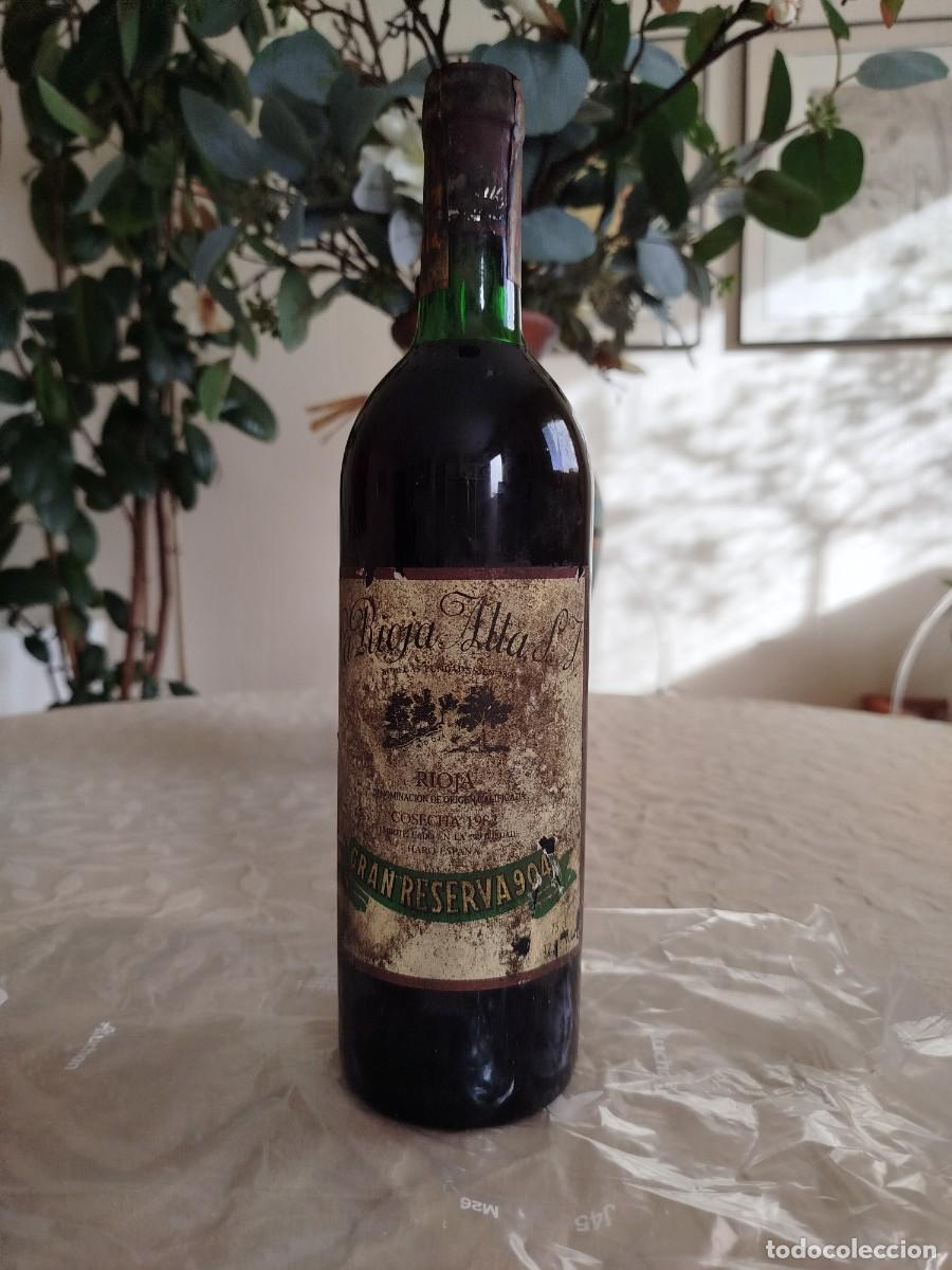 Coleccionismo de vinos y licores: Gran Reserva 904 La Rioja Alta G.R. 1982