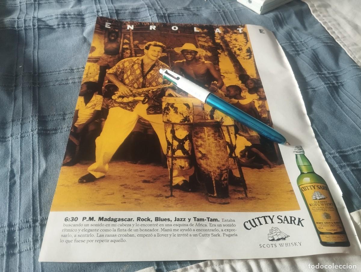 Coleccionismo de vinos y licores: CUTTY SARK ANUNCIO PUBLICADO REVISTA 1991