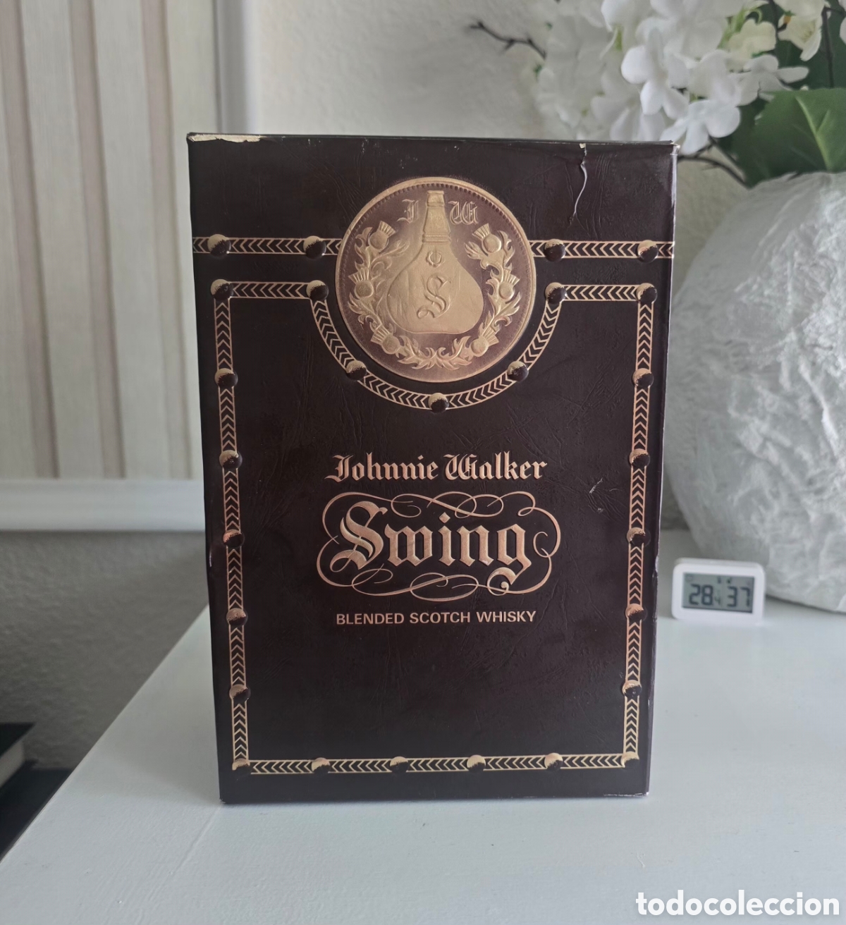 Coleccionismo de vinos y licores: Whisky johnnie Walker Swing 1980