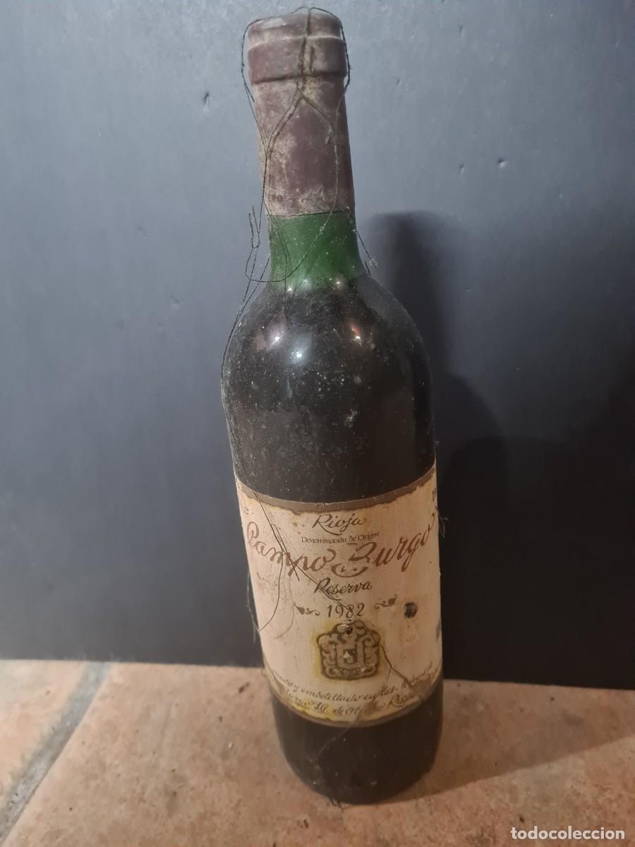 Coleccionismo de vinos y licores: Botella Vino Rioja Marqu&eacute;s del Romeral Reserva 1982 - Cosecha Excelente - Malla Original