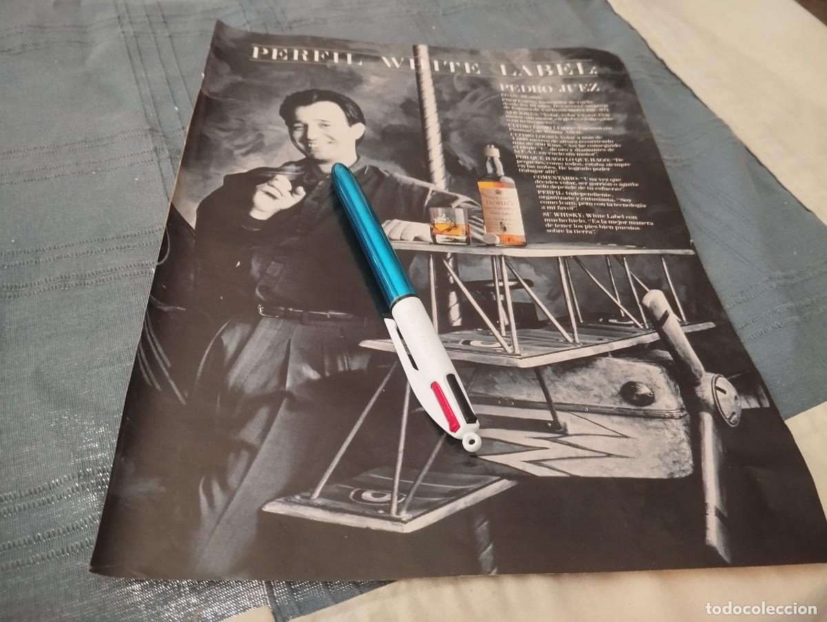 Coleccionismo de vinos y licores: WHISKY DEWAR'S ANUNCIO PUBLICIDAD REVISTA 1989 BONITO PARA ENMARCAR