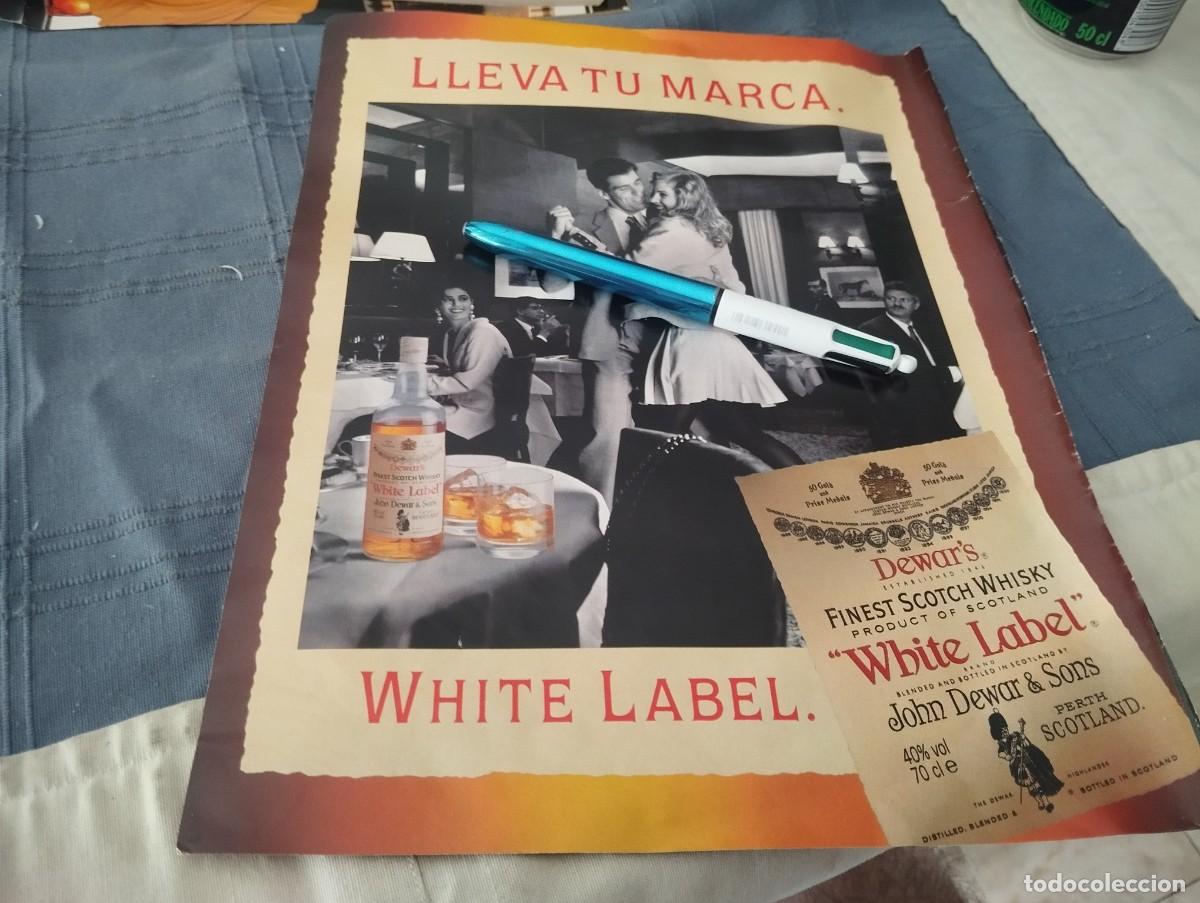 Coleccionismo de vinos y licores: WHISKY DEWAR'S WHITE LABEL ANUNCIO PUBLICIDAD REVISTA 1992