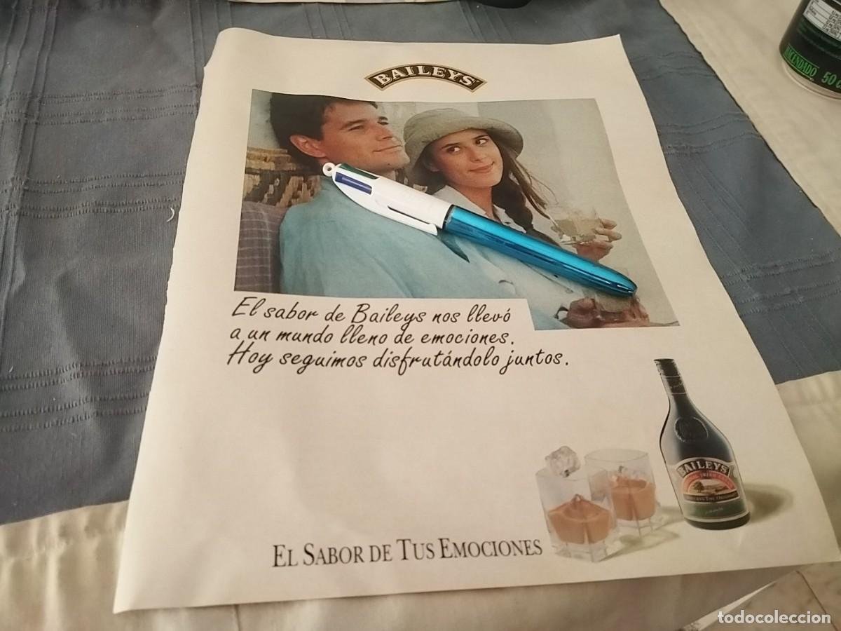 Coleccionismo de vinos y licores: LICOR BAILEY'S ANUNCIO PUBLICIDAD REVISTA 1992 BONITO PARA ENMARCAR
