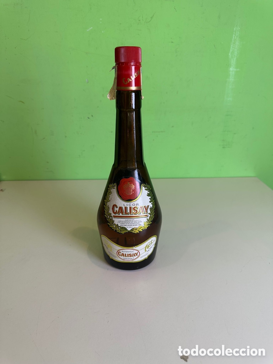 Coleccionismo de vinos y licores: BOTELLA LICOR CALISAY * ARENYS * ver las medidas en fotos .