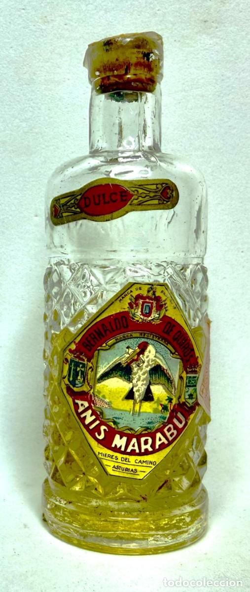Coleccionismo de vinos y licores: BOTELLIN ANIS MARABU