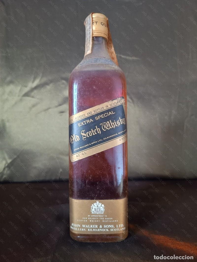 Coleccionismo de vinos y licores: Johnnie Walker Extra Special Quart USA 0,9375L A&ntilde;os 70 Precinto Intacto (Leer Condiciones de Venta)