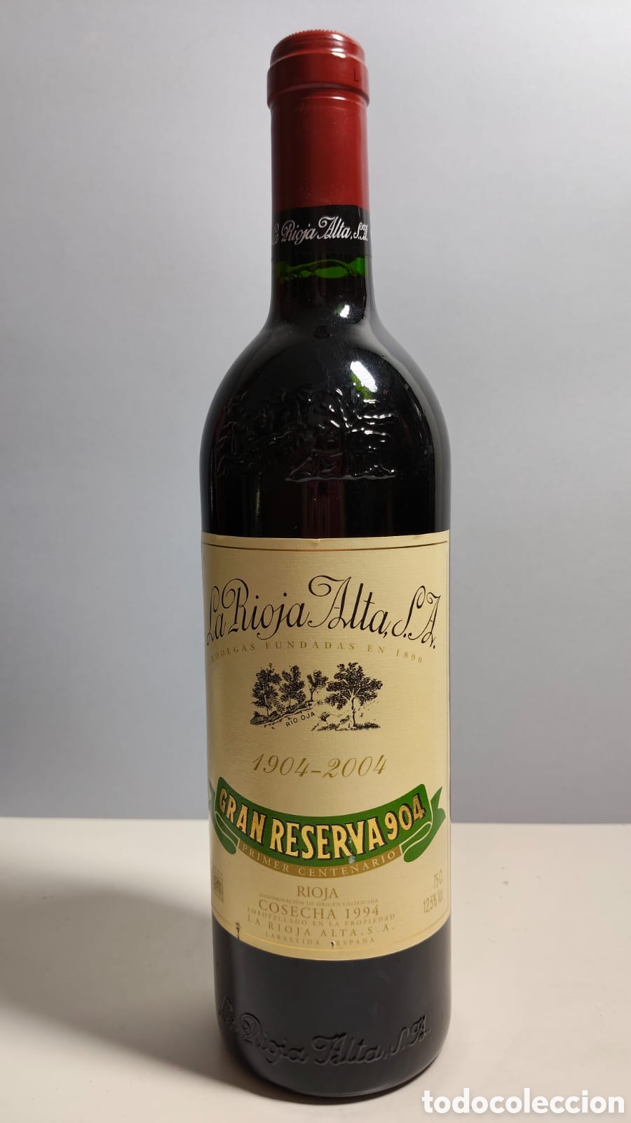 Coleccionismo de vinos y licores: VINO LA RIOJA ALTA 1994 GR 904