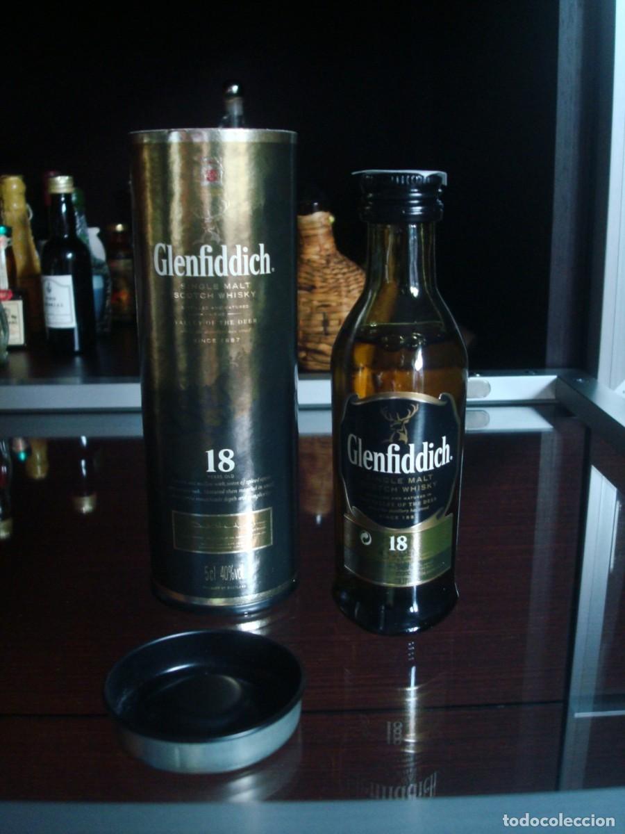 Coleccionismo de vinos y licores: Glenfiddich 18 years old (Botell&iacute;n con su caja) por abrir