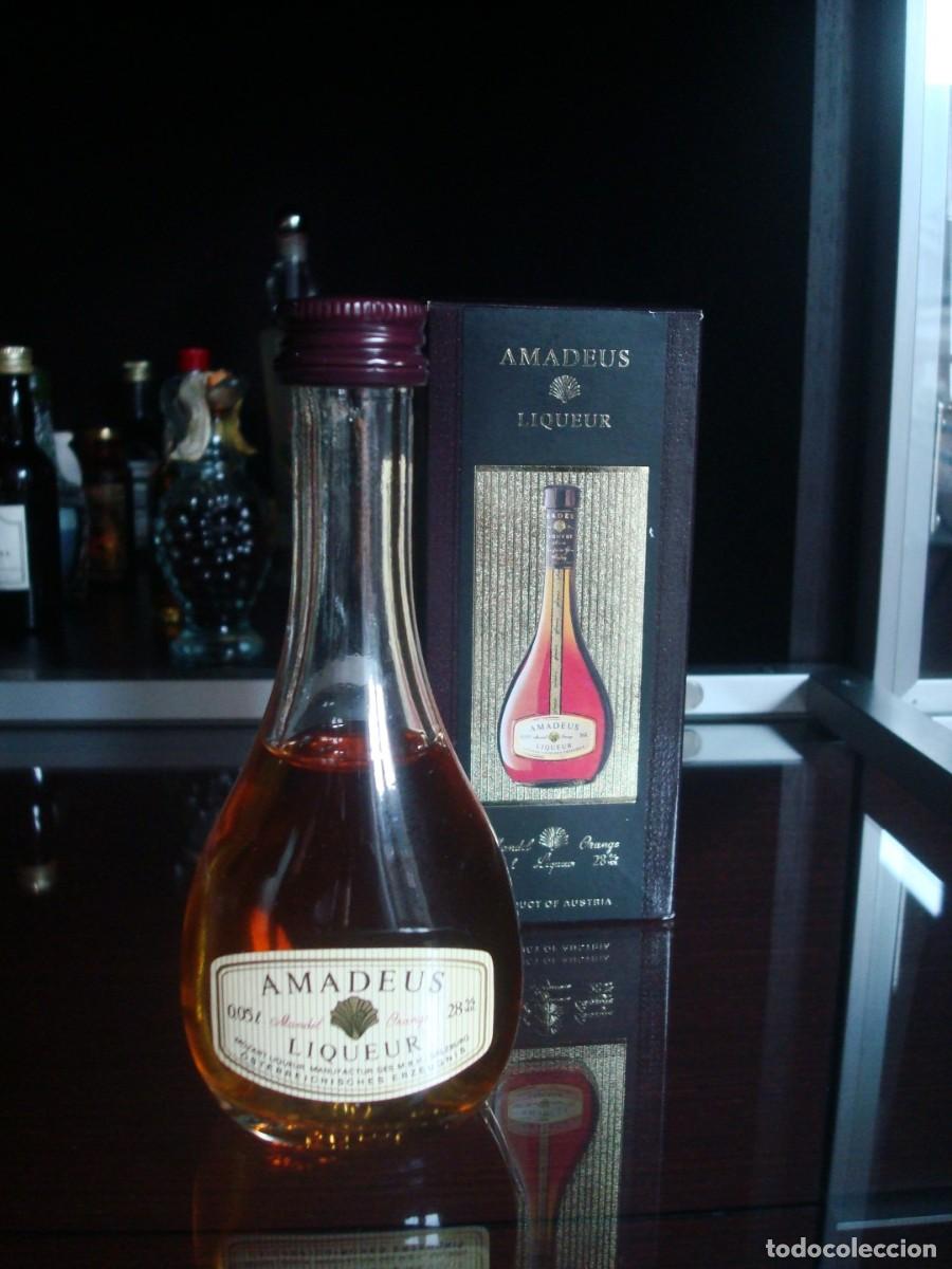 Coleccionismo de vinos y licores: Amadeus Liqueur (Botell&iacute;n con su caja) nueva