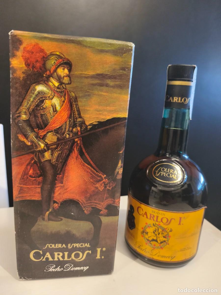 Coleccionismo de vinos y licores: Brandy Carlos I 1987