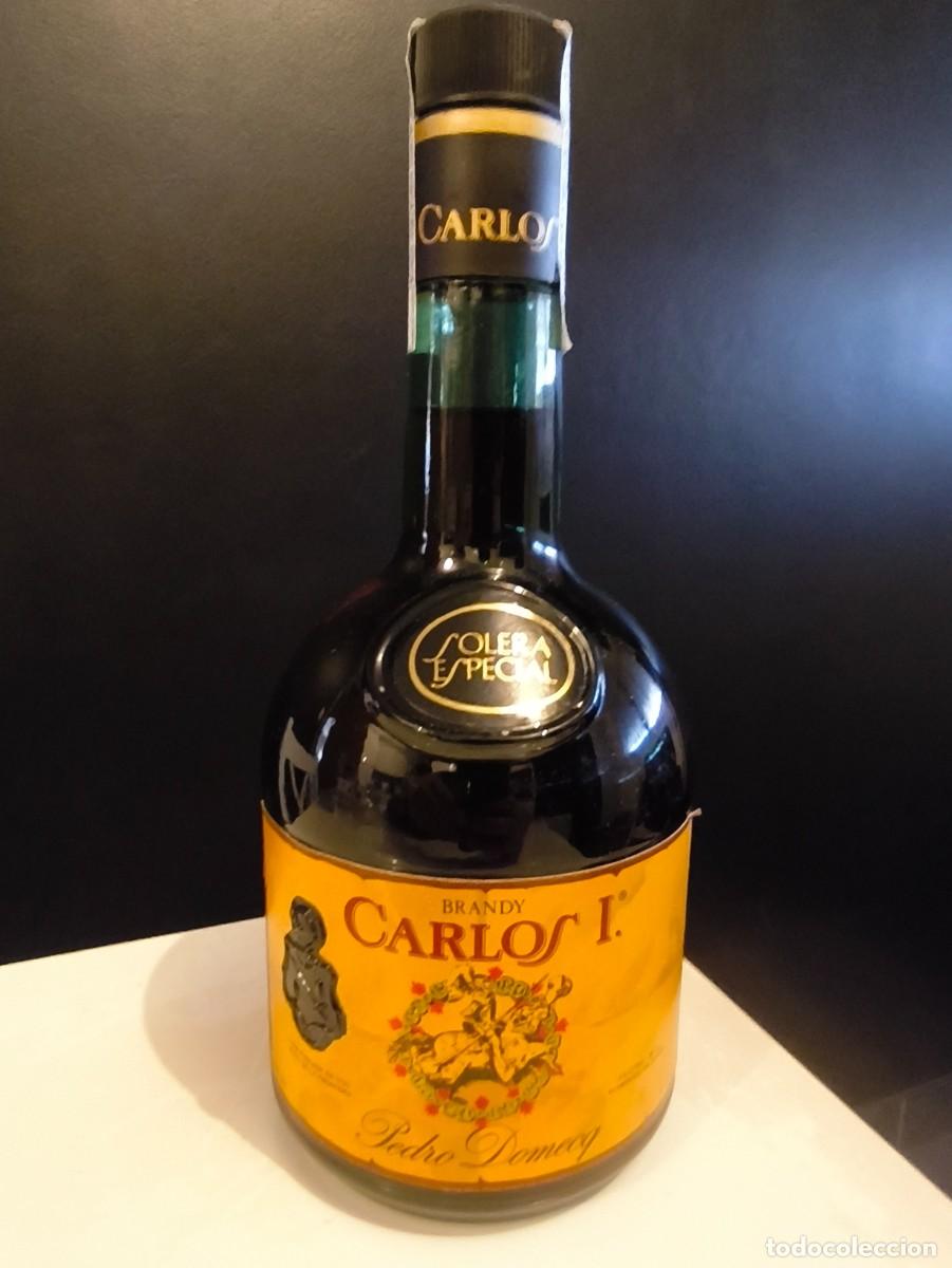 Coleccionismo de vinos y licores: Brandy Carlos I 1987 - Foto 2