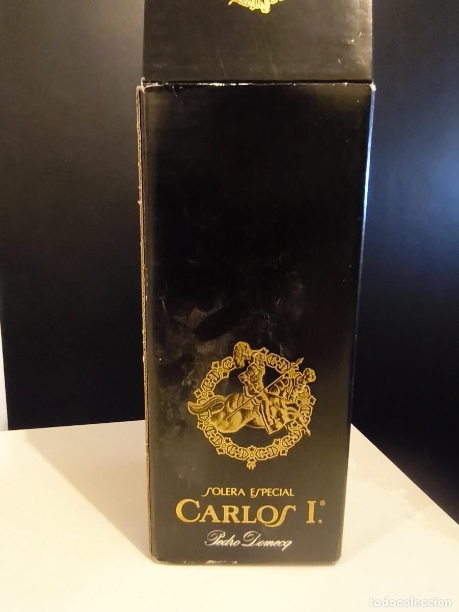 Coleccionismo de vinos y licores: Brandy Carlos I 1987 - Foto 3
