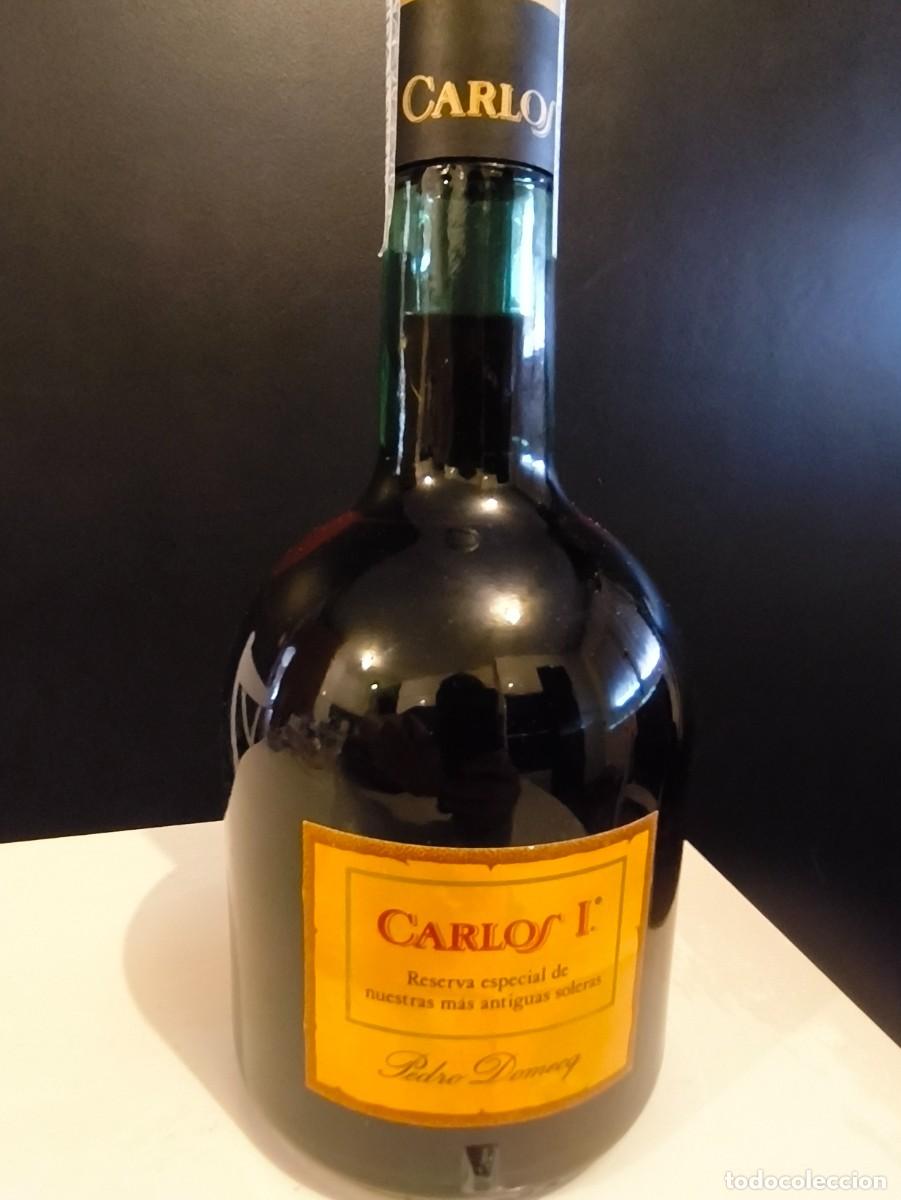 Coleccionismo de vinos y licores: Brandy Carlos I 1987 - Foto 5