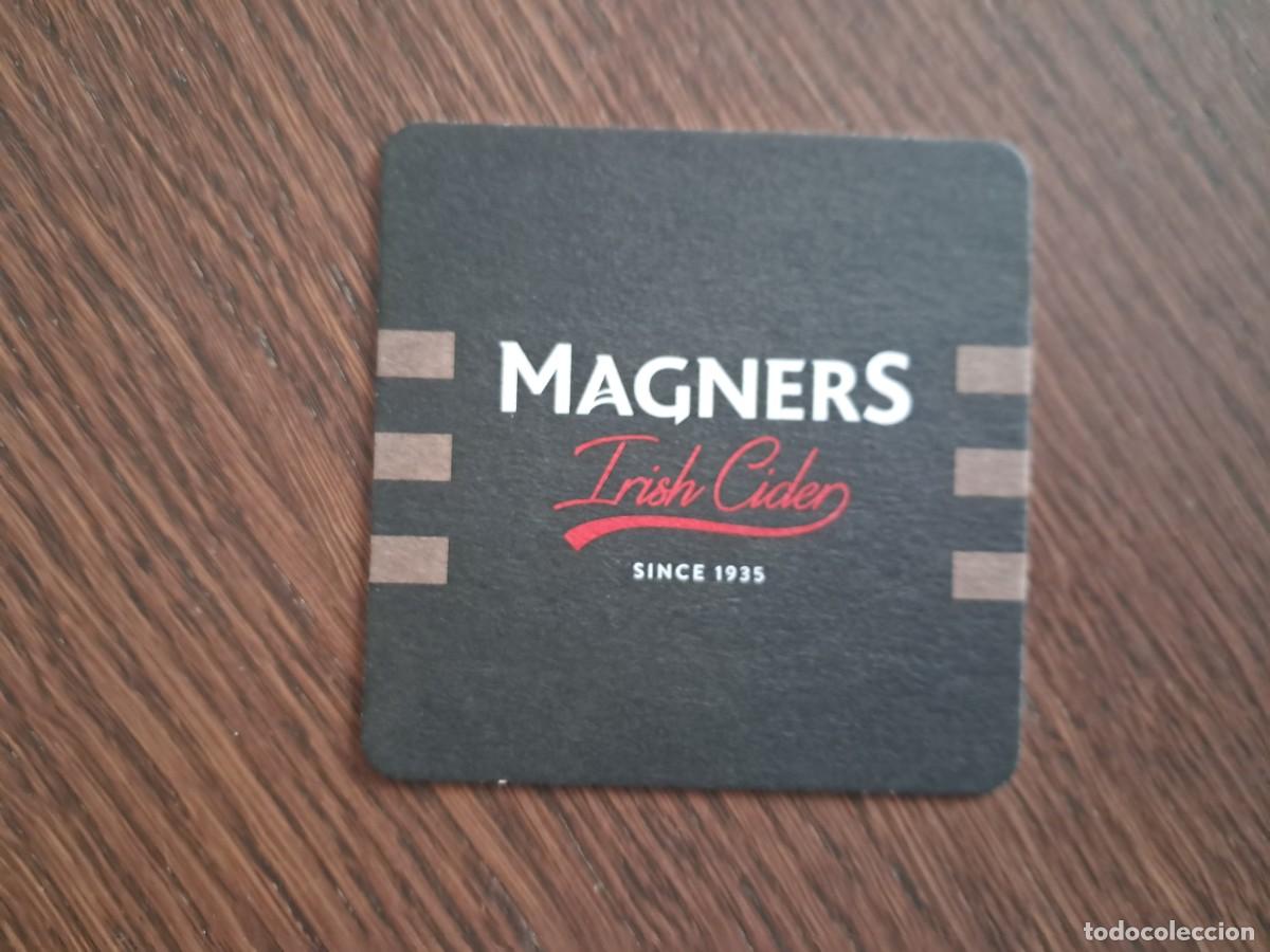 Coleccionismo de vinos y licores: posavasos de sidra, magners.