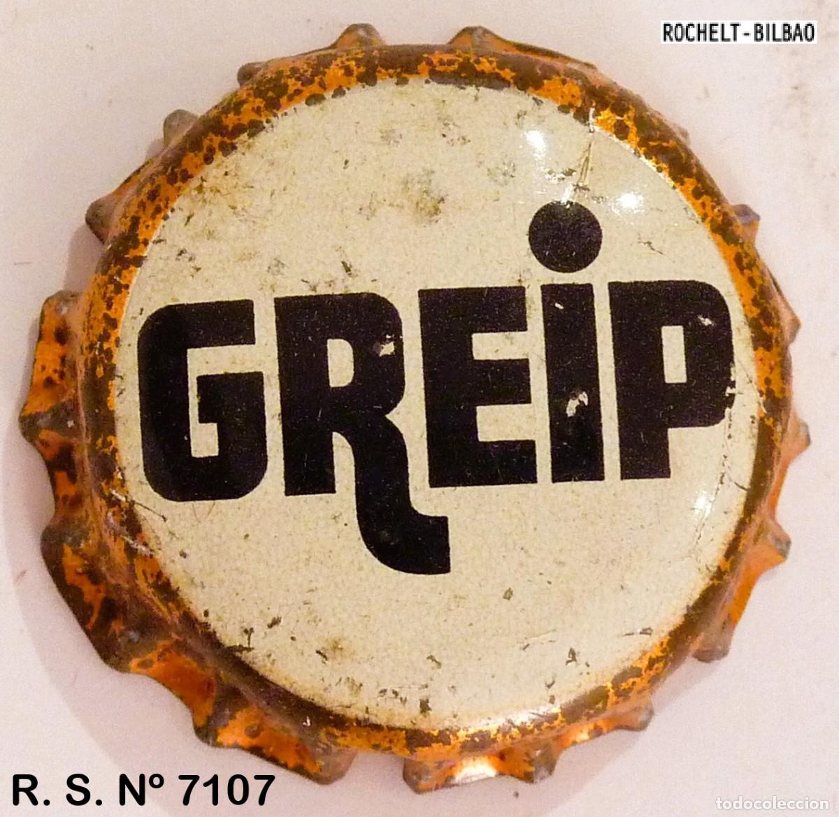 Collectionnisme de vins et liqueurs: Chapa Mosto GREIP xapa kronkorken tappi bottle cap capsule - JV