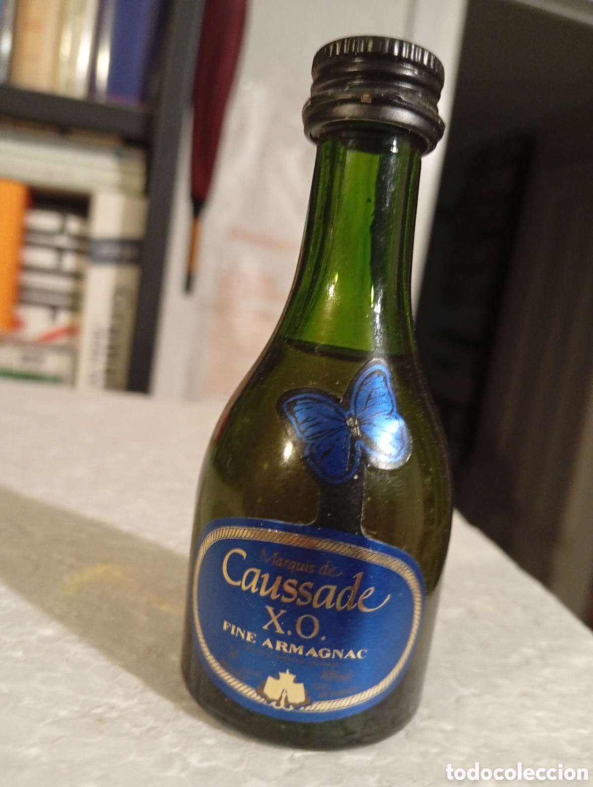 Coleccionismo de vinos y licores: BOTELL&Iacute;N MARQUIS DE CAUSSADE X.O. FINE ARMAGNAC