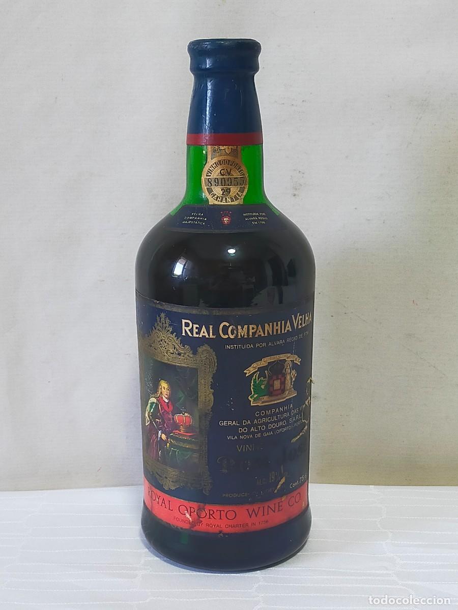 Coleccionismo de vinos y licores: Real Companhia Velha - ROYAL OPORTO WINE / DOM JOSE - Botella precintada sin abrir (A&ntilde;os 70)