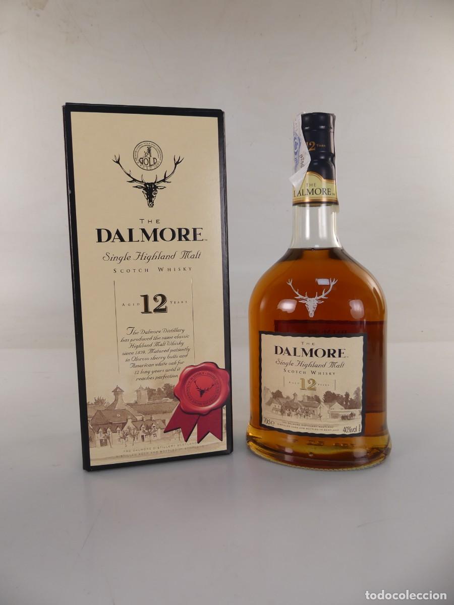 Coleccionismo de vinos y licores: BOTELLA DE SCOTCH WHISKY THE DALMORE 12 YEARS CON CAJA-OBJETO DE COLECCION