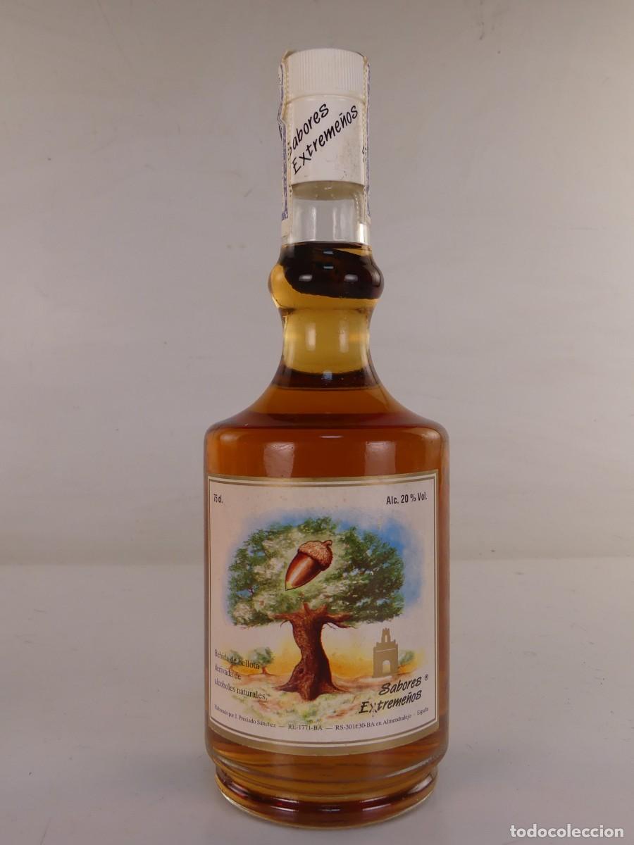 Coleccionismo de vinos y licores: LICOR BEBIDA DE BELLOTA SABORES EXTREME&Ntilde;OS OBJETO DE COLECCI&Oacute;N