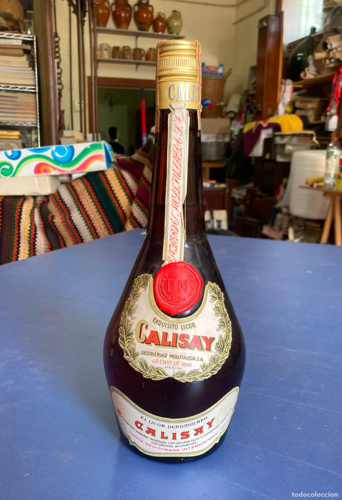 Coleccionismo de vinos y licores: CALISAY BOTELLA DE 1 LITRO, SIN ABRIR, PRECINTO 4 PTS