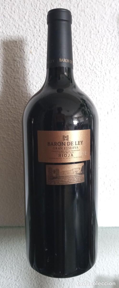 Coleccionismo de vinos y licores: Botella de vino Baron De Ley Rioja Gran Reserva 2012