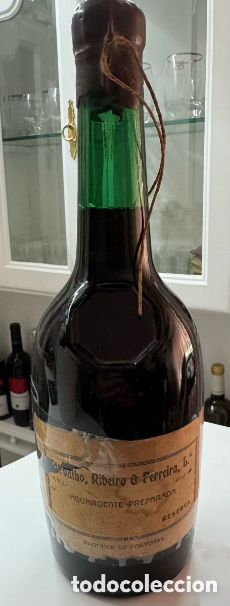 Coleccionismo de vinos y licores: Aguardente CRF - Carvalho, Ribeiro & Ferreira
