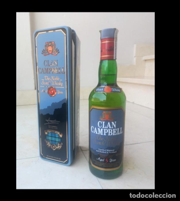 Coleccionismo de vinos y licores: Scotch Clan Campbell vintage