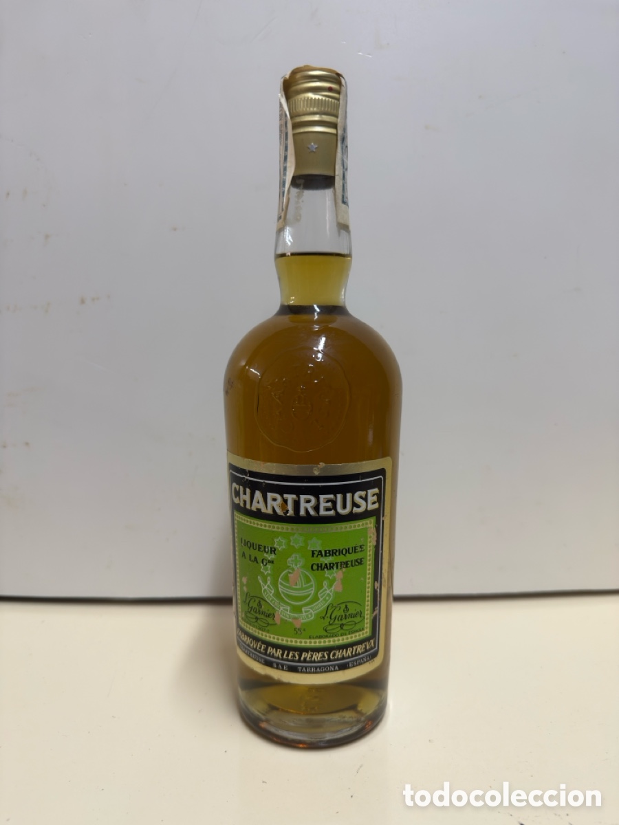Coleccionismo de vinos y licores: Chartreuse Verde Tarragona
