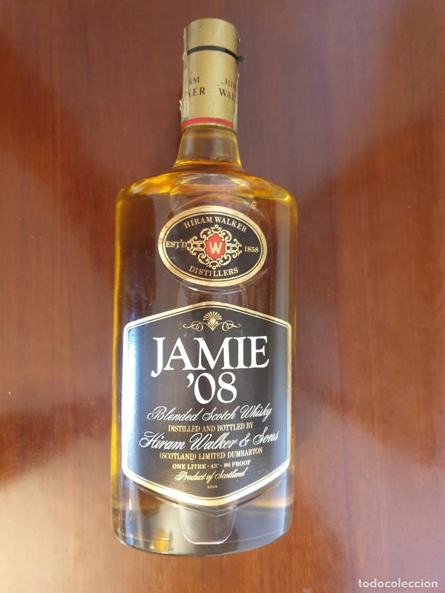 Coleccionismo de vinos y licores: JAMIE 08 BLENDED - BOTELLA DE WHISKY DE 1 LITRO &ndash; WHISKIE ESCOCES DE COLECCI&Oacute;N ANTIGUA