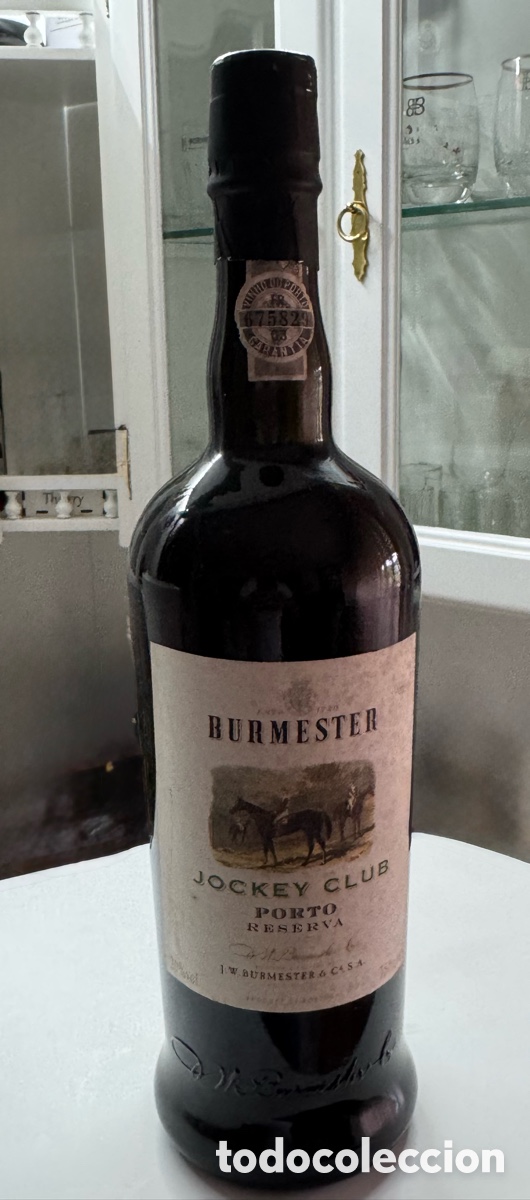Coleccionismo de vinos y licores: BURMESTER JOCKEY CLUB PORTO RESTEVA