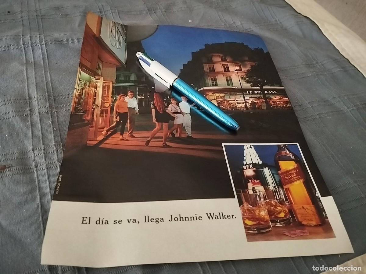 Coleccionismo de vinos y licores: WHISKY JOHNNIE WALKER ANUNCIO PUBLICIDAD REVISTA 1991 BONITO PARA ENMARCAR