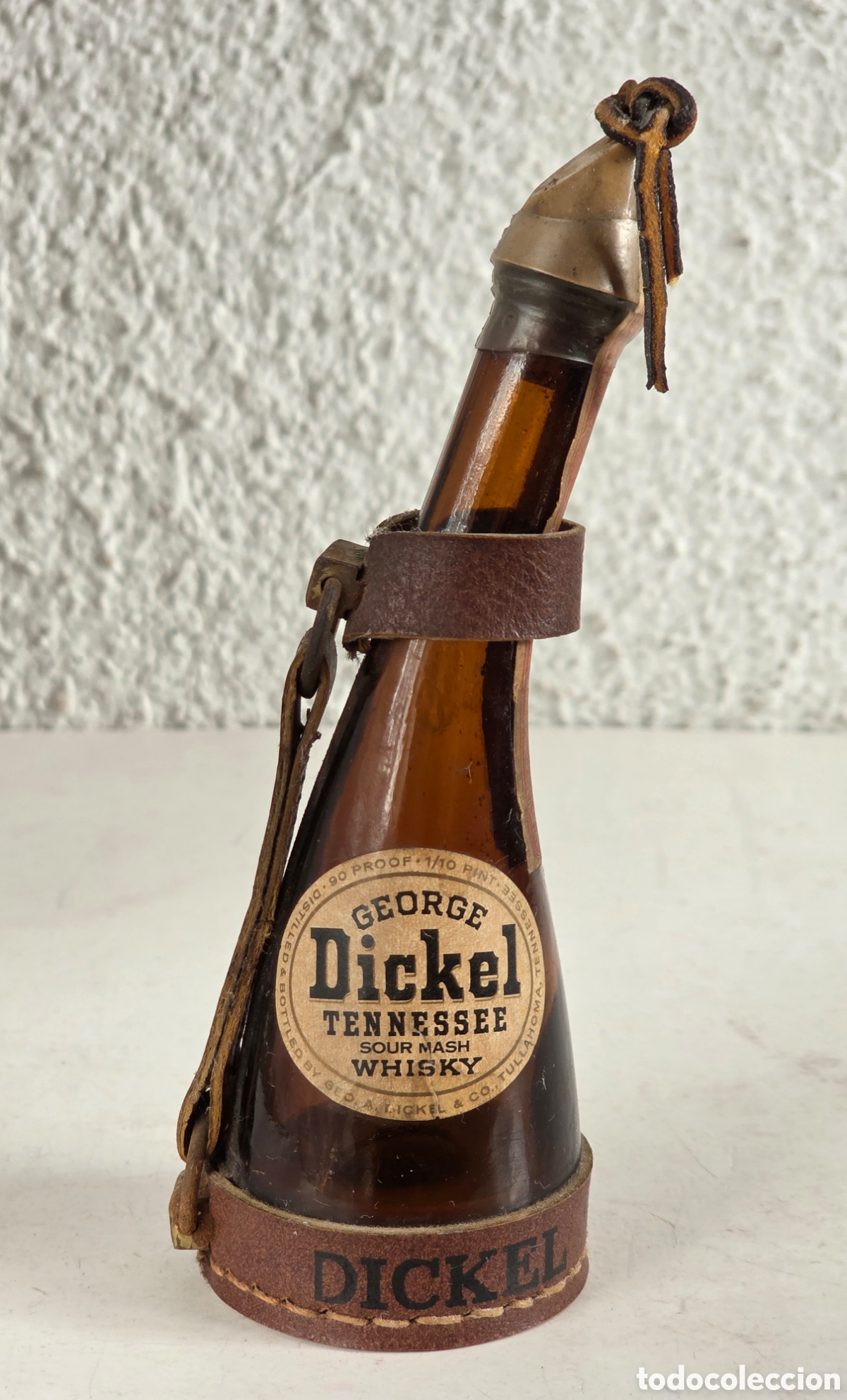 Coleccionismo de vinos y licores: Botell&iacute;n George Dickel Tennessee Sour Mash Whisky - USA - Precintado - Licor Aguardiente