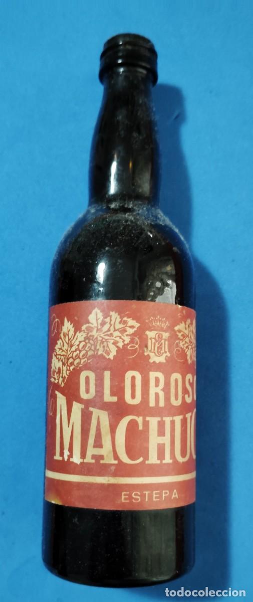 Coleccionismo de vinos y licores: BOTELLITA VINO. OLOROSO MACHUCA..ENVIO INCLUIDO EN EL PRECIO.