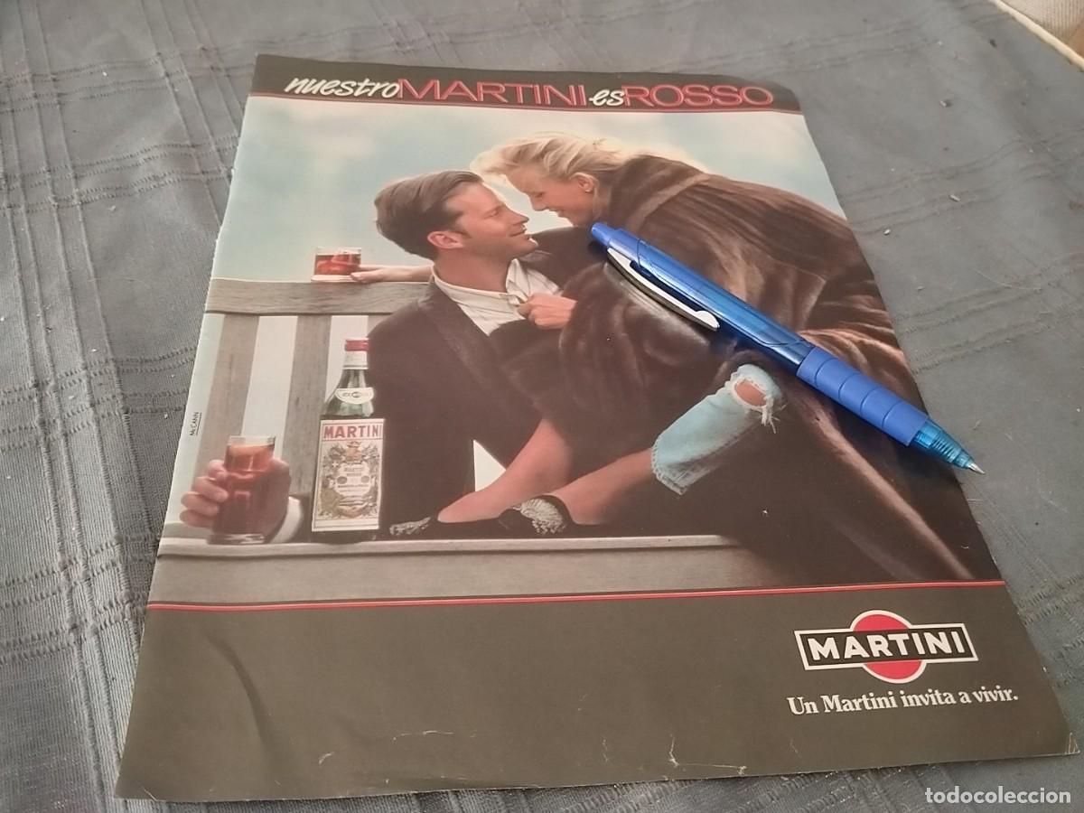 Coleccionismo de vinos y licores: MARTINI ANUNCIO PUBLICIDAD REVISTA