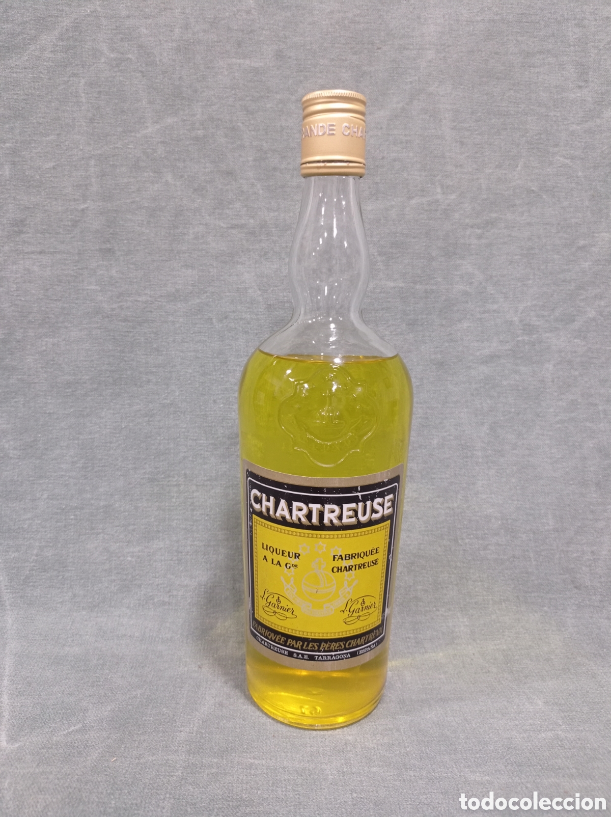 Coleccionismo de vinos y licores: BOTELLA DE CHARTREUSE - TARRAGONA - CASI LLENA