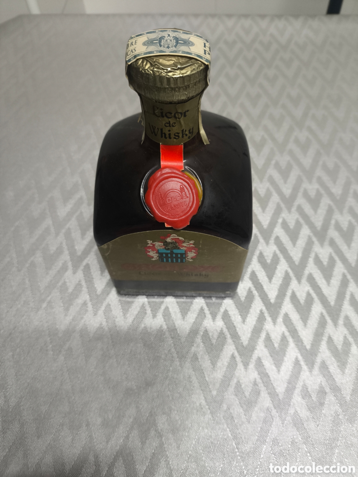 Coleccionismo de vinos y licores: Botella Gran Dick a&ntilde;os 70 precintada