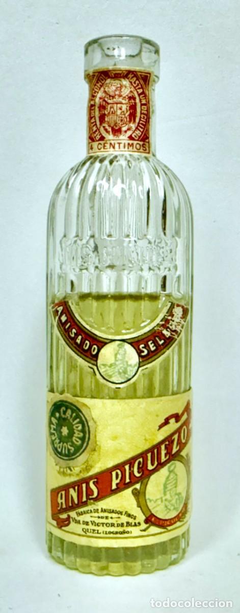 Coleccionismo de vinos y licores: BOTELLIN ANIS PICUEZO