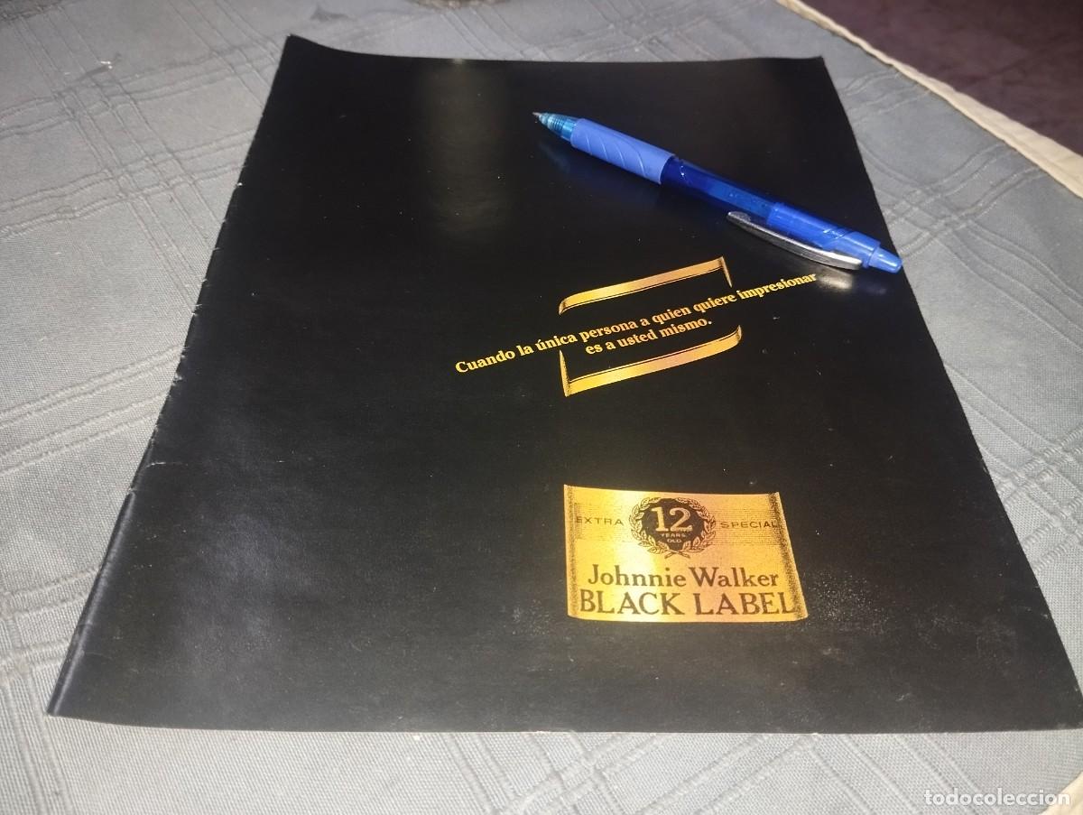 Coleccionismo de vinos y licores: JOHNNIE WALKER ANUNCIO PUBLICIDAD REVISTA 1989 BONITO PARA ENMARCAR