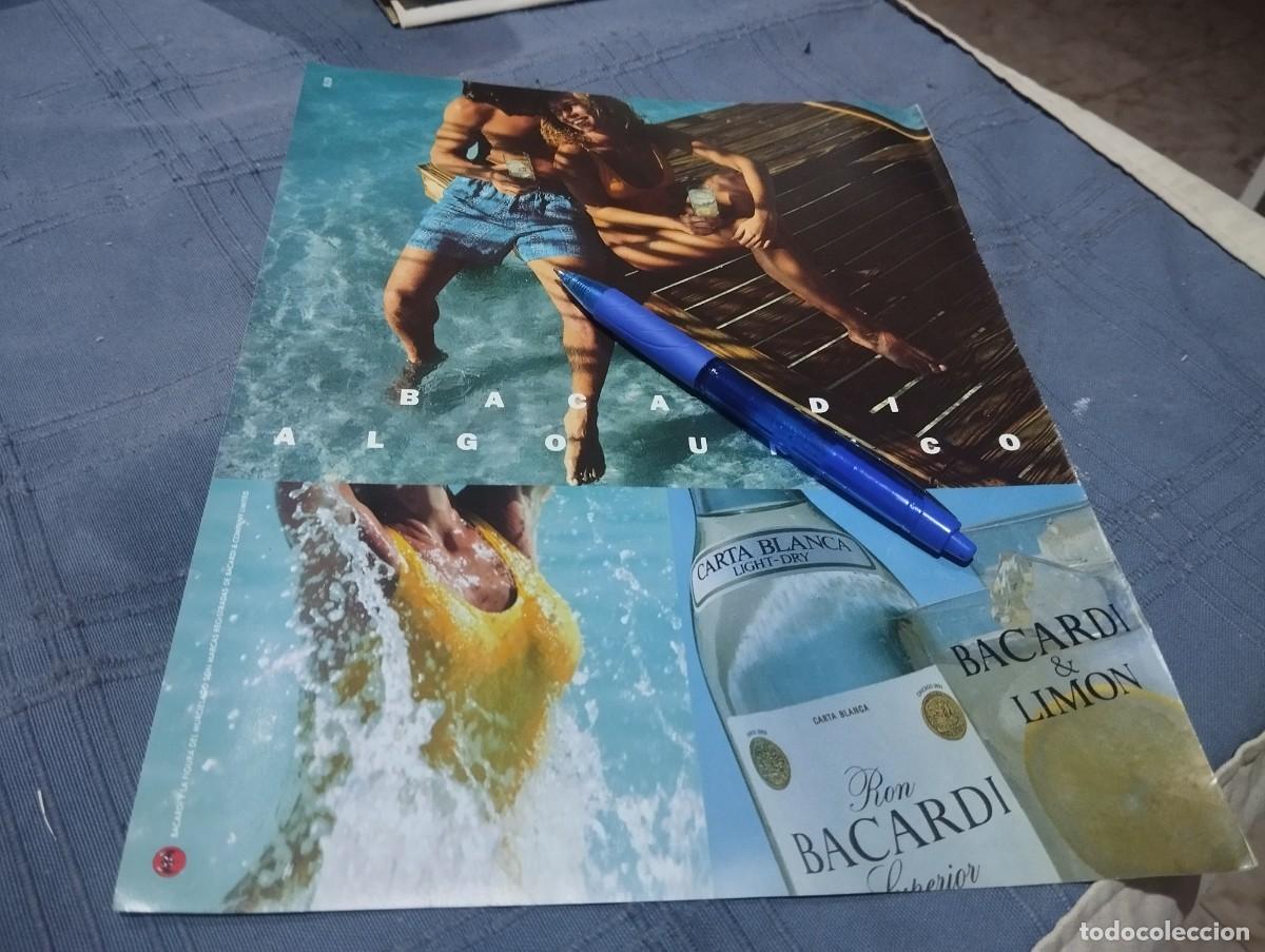 Coleccionismo de vinos y licores: BACARDI ANUNCIO PUBLICIDAD REVISTA 1992 BONITO PARA ENMARCAR