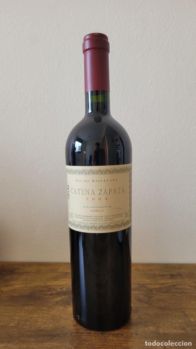 Coleccionismo de vinos y licores: Vino Argentino Catena zapata estiba reservada 2004