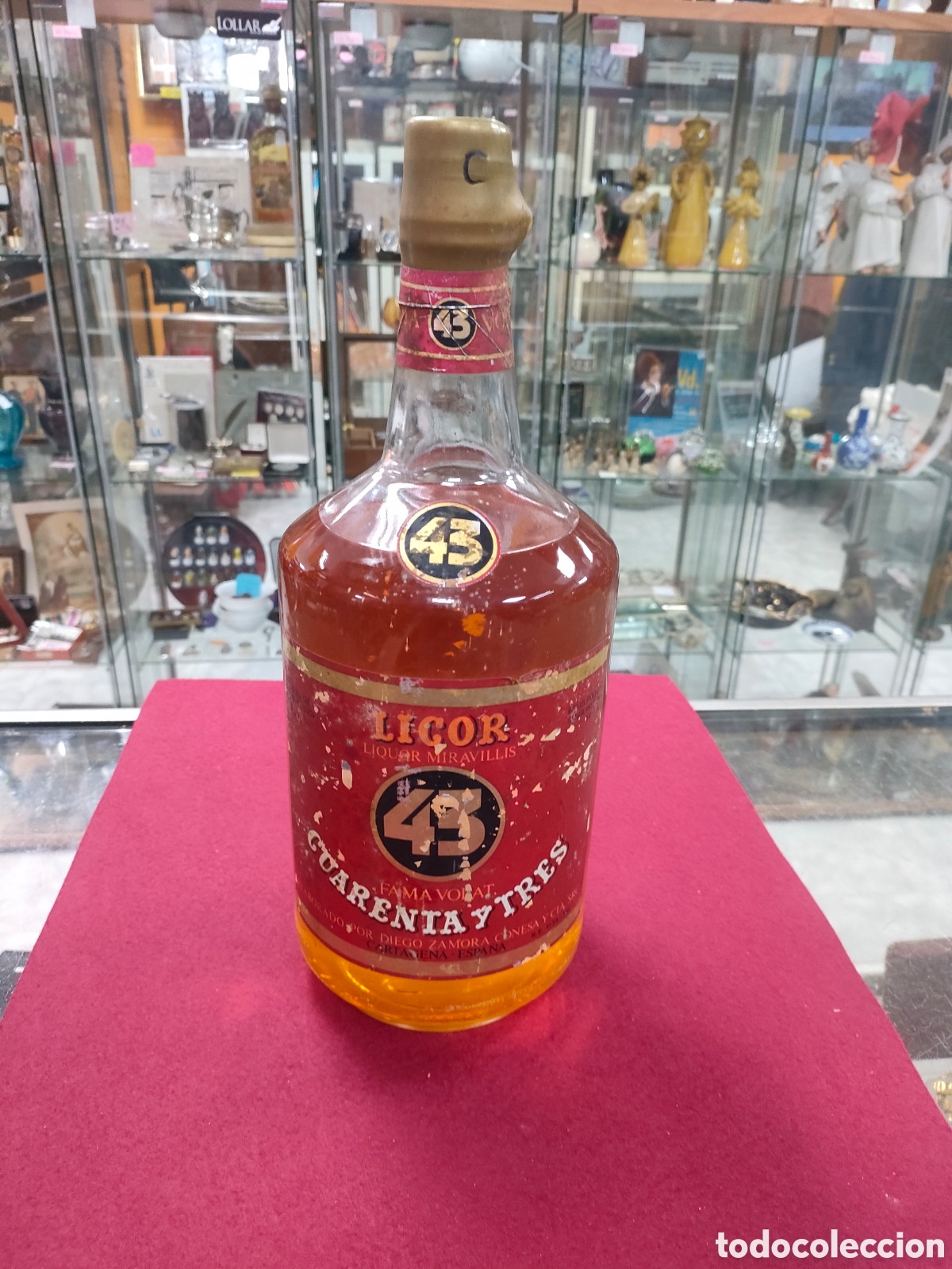 Coleccionismo de vinos y licores: Licor 43 botella de 3 litros y medio, sin abrir