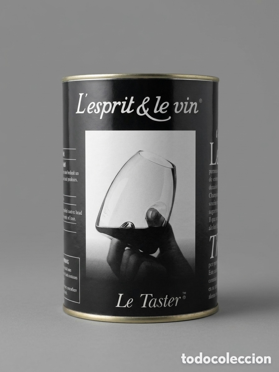 Coleccionismo de vinos y licores: (L*024*) Vaso Cata Le Taster L&rsquo;Esprit & le Vin Les Impitoyables Vintage