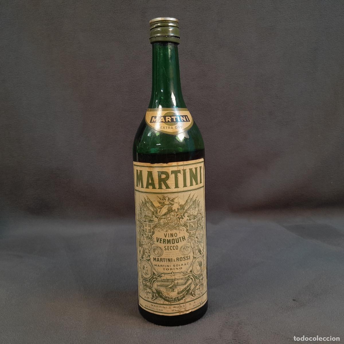 Coleccionismo de vinos y licores: VINO VERMOUTH SECCO MARTINI & ROSSI. A&Ntilde;OS 60.
