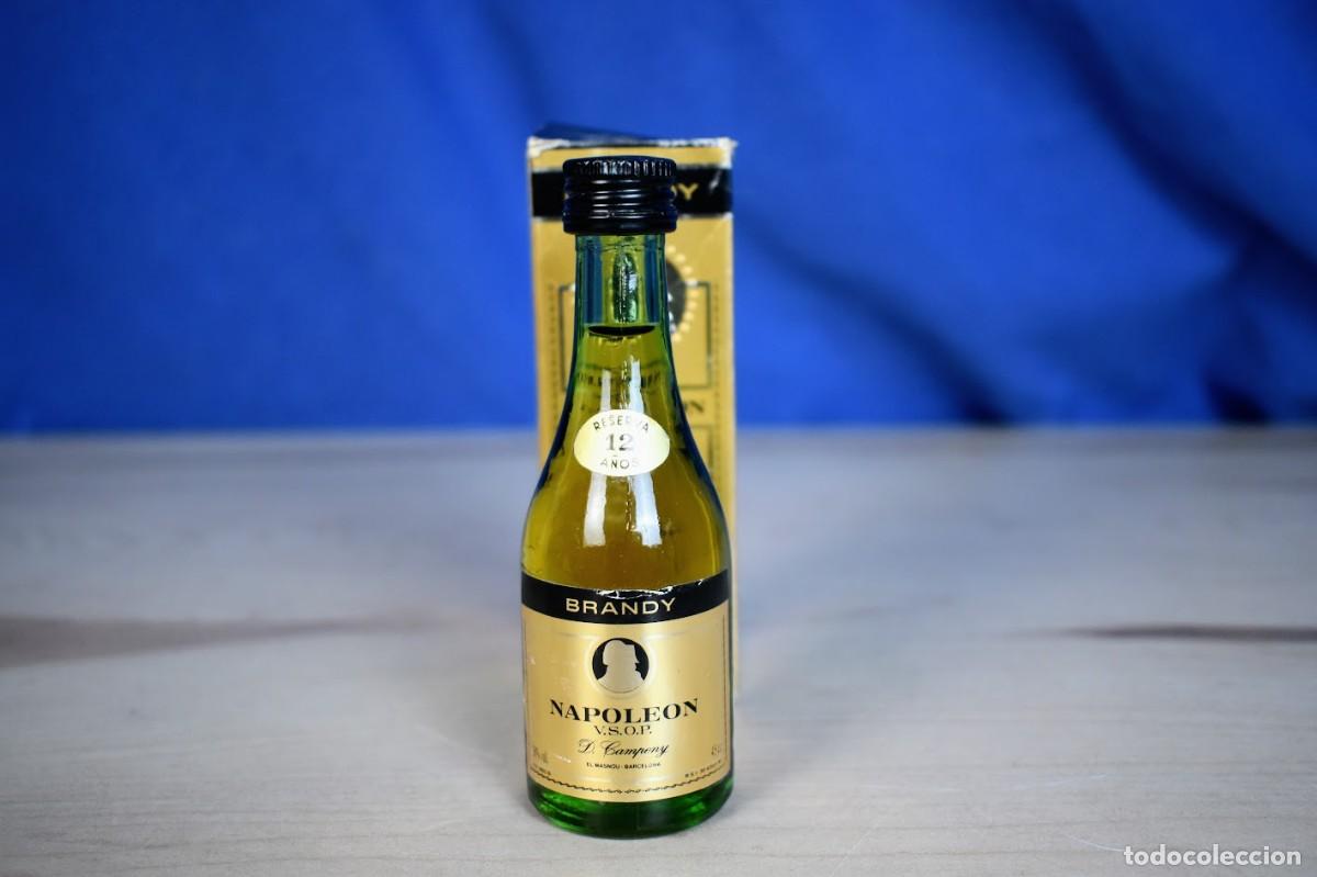 Coleccionismo de vinos y licores: Botell&iacute;n Brandy Napole&oacute;n V.S.O.P. reserva 12 a&ntilde;os destiler&iacute;as Campeny con estuche