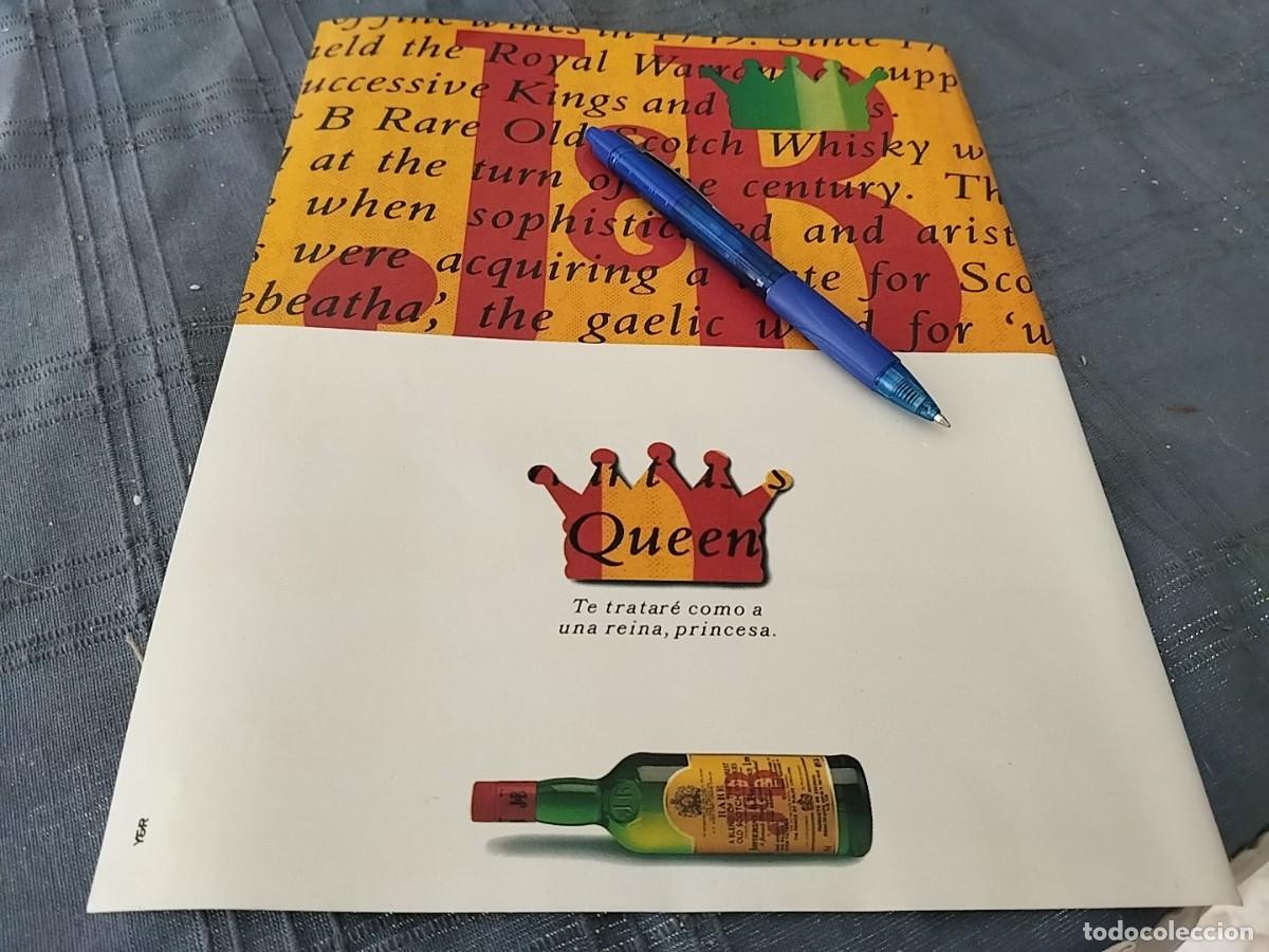 Coleccionismo de vinos y licores: WHISKY J&B JB ANUNCIO PUBLICIDAD REVISTA 1991 BONITO PARA ENMARCAR
