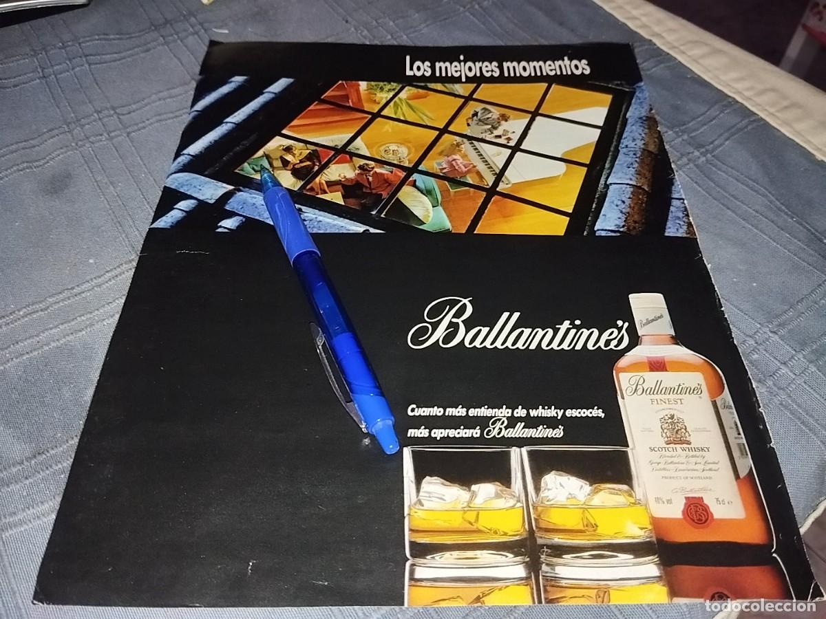 Coleccionismo de vinos y licores: WHISKY BALLANTINE'S ANUNCIO PUBLICIDAD REVISTA BONITO PARA ENMARCAR