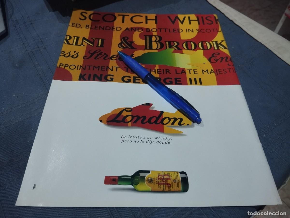 Coleccionismo de vinos y licores: WHISKY J&B JB ANUNCIO PUBLICIDAD REVISTA 1991 BONITO PARA ENMARCAR
