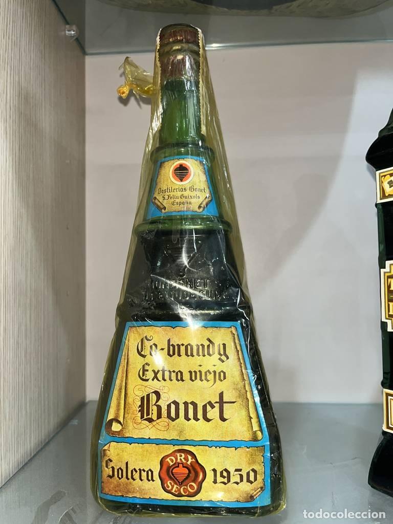 Coleccionismo de vinos y licores: BOTELLA VINTAGE DE BRANDY - Foto 2