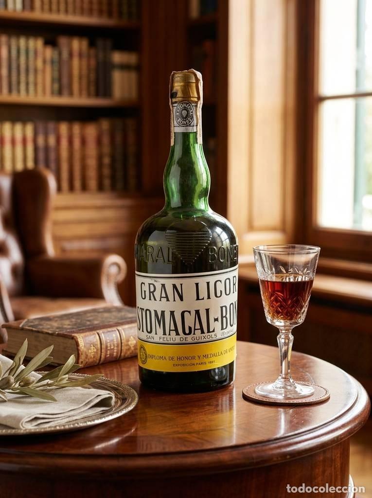 Coleccionismo de vinos y licores: ANTIGUA BOTELLA DE LICOR